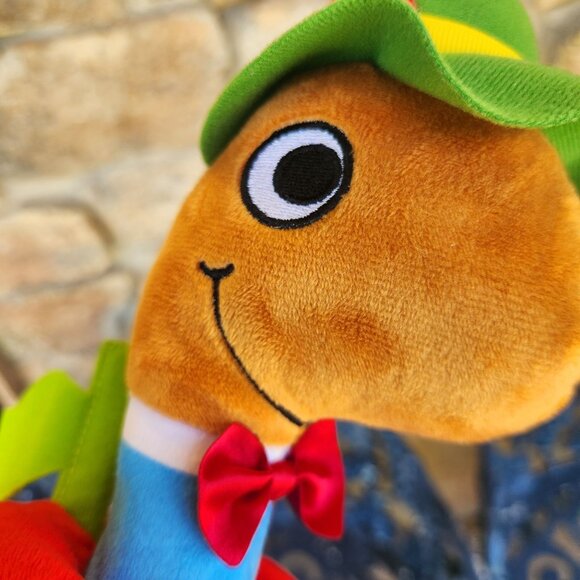 Richard Scarrys Busy Town "Lowly Worm" in an Apple by Kohls Cares 14" H - Picture 6 of 8